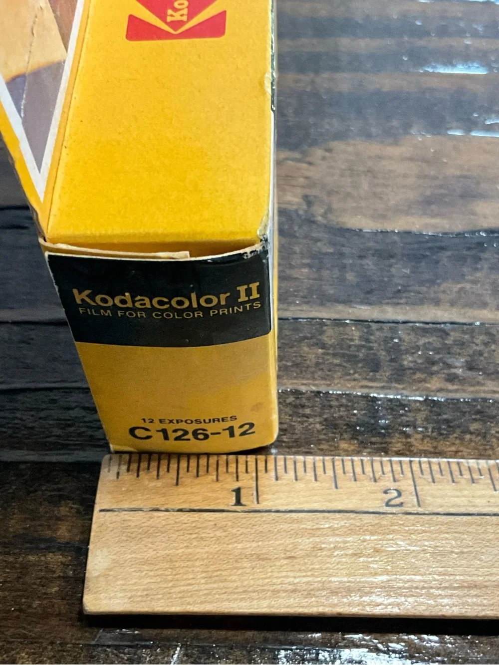 Vintage Kodak 126-12 Exp Kodacolor II Color Negative Film July 1975 Unopened